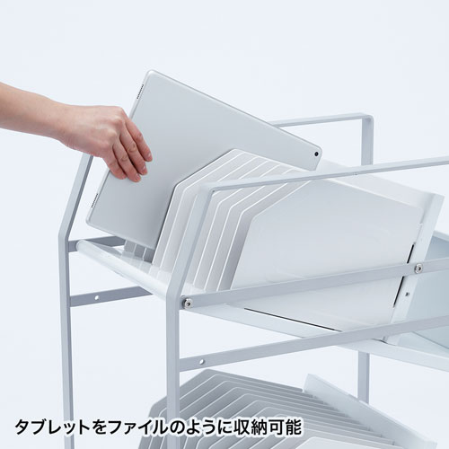 タブレットワゴン（2段・20台収納）