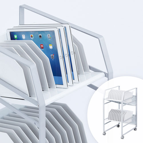 タブレットワゴン（2段・20台収納）