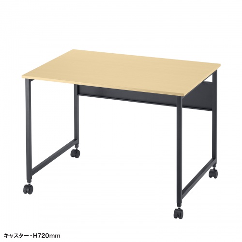 パソコンデスク（W1000・木目・オフィスデスク・フレキシブルデスク） SH-FX1070M サンワサプライ