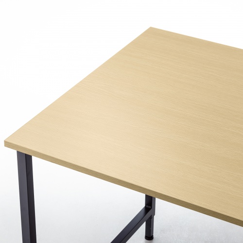 パソコンデスク（W1200・木目・シンプルデスク・オフィスデスク・フレキシブルデスク） SH-FX1270M サンワサプライ