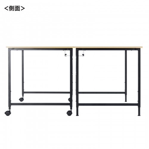 パソコンデスク（W1200・木目・シンプルデスク・オフィスデスク・フレキシブルデスク） SH-FX1270M サンワサプライ