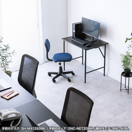 マルチワークデスク（W800・ブラック）SH-MX0860BK