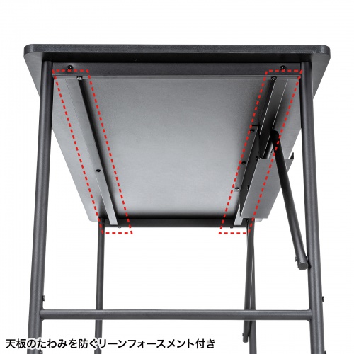 マルチワークデスク（W1200・ブラック）SH-MX1260BK