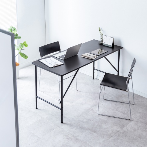 マルチワークデスク（W1400・ブラック）SH-MX1460BK