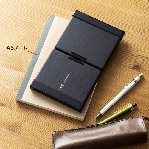 折りたたみBluetoothキーボード（テンキー付き・フルキーボード・充電式・104キー日本語配列・iPhone15・iPhone15plus・ブラック） SKB-BT35BK サンワサプライ