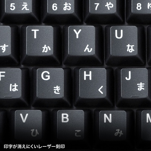 ワイヤレスキーボード（Bluetooth・テンキー付き・3台マルチペアリング・メンブレン・コンパクト・フルキーボード・乾電池式・Copilotキー・ブラック）