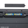 ワイヤレスキーボード（Bluetooth・テンキー付き・3台マルチペアリング・メンブレン・コンパクト・フルキーボード・乾電池式・Copilotキー・ブラック）