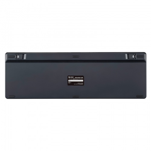 Bluetoothキーボード（ソーラー充電式・テンキー付き・マルチペアリング・Windows・macOS・iOS・Android・再生プラスチック） SKB-BTEC1BK サンワサプライ