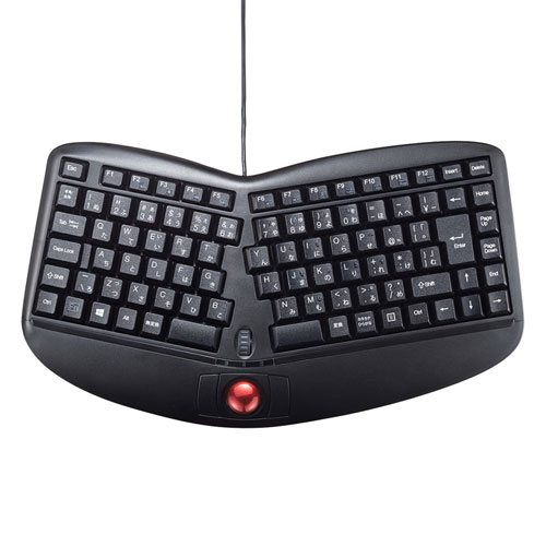 エルゴノミクスキーボード (トラックボール・ブラック) SKB-ERG5BK