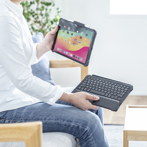 サンワサプライiPad第10世代専用ケース付きキーボードタイプSKB-IP6BK SANWA SUPPLY キーボード iPadケース付き 第10世代専用 USB Type