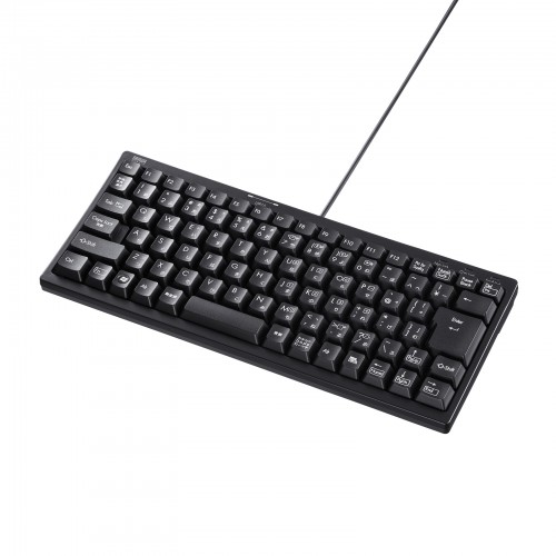 訳あり 新品】キーボード（USB2.0ハブ2ポート付き・コンパクト 