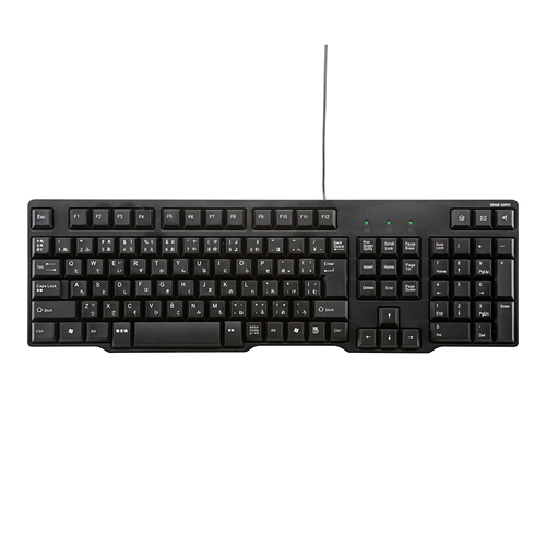 USBキーボード（排水機能付き・ブラック）