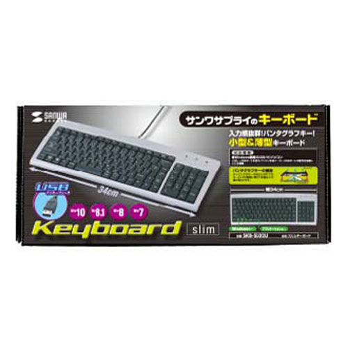 USBキーボード（スリム・パンタグラフキー）