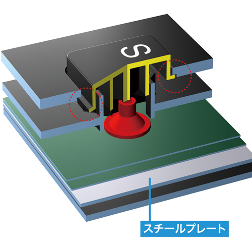 アイソレーションキーボード（ブラック） サンワサプライ