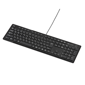 【訳あり 新品】アイソレーションキーボード（ブラック） サンワサプライ SKB-SL16BK