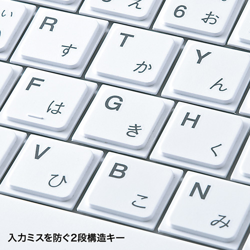 ホワイト コンパクトキーボード 英語配列 コンパクトキーボード（ホワイト・テンキー付） SKB-SL17WN