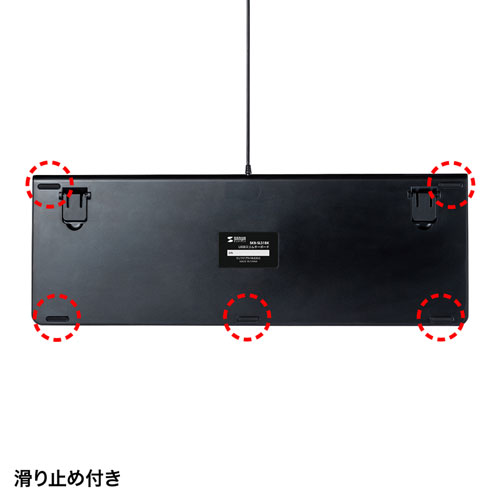 USBキーボード(コンパクト・スリム・パンタグラフ・テンキー付き・ブラック) SKB-SL31BK サンワサプライ