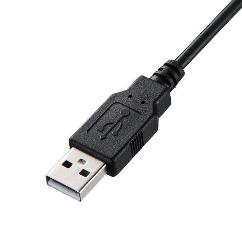 キーボード(メンブレン・コンパクト・有線・トラックボール一体型・マウス不要・薄型・おすすめ・USB・ブラックメンブレン) SKB-TR03BK サンワサプライ