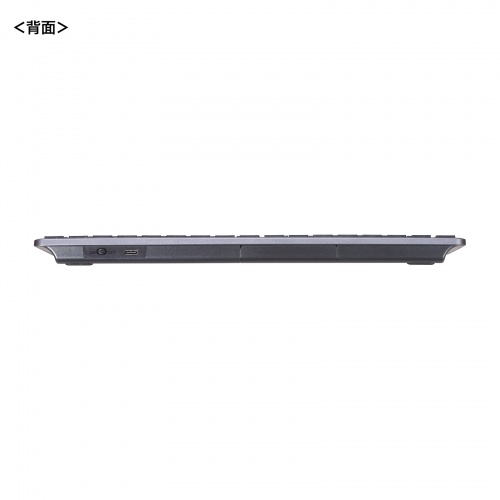 Bluetooth＋2.4Gコンボキーボード（USB充電式・ワイヤレス・BT＆ USB Aレシーバー・テンキーレス・マルチペアリング・2.4GHz・日本語配列・パンタグラフ式・コンパクト・ブラック））
