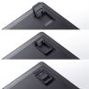 Bluetooth＋2.4Gコンボキーボード（USB充電式・ワイヤレス・BT＆ USB Aレシーバー・テンキーレス・マルチペアリング・2.4GHz・日本語配列・パンタグラフ式・コンパクト・ブラック））