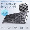 Bluetooth＋2.4Gコンボキーボード（USB充電式・ワイヤレス・BT＆ USB Aレシーバー・テンキーレス・マルチペアリング・2.4GHz・日本語配列・パンタグラフ式・コンパクト・ブラック））