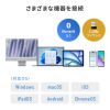 Bluetooth＋2.4Gコンボキーボード（USB充電式・ワイヤレス・BT＆ USB Aレシーバー・テンキーレス・マルチペアリング・2.4GHz・日本語配列・パンタグラフ式・コンパクト・ブラック））