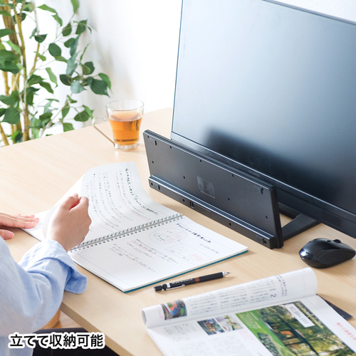 【アウトレット･訳あり・セール】ワイヤレスキーボード(アイソレーション・テンキー付き・長距離・コンパクト・ブラック)