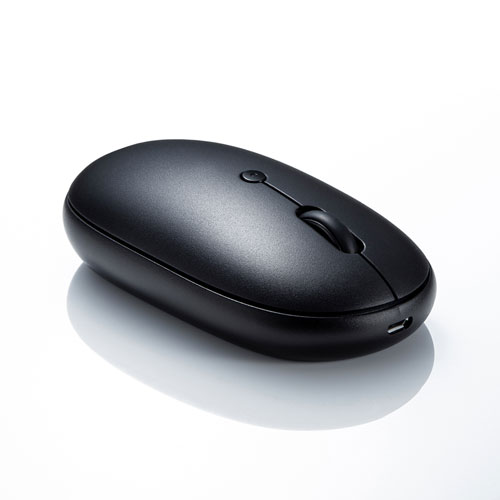 キーボード（マウス付き・無線・ワイヤレス・テンキーなし・静音・USB接続・パンタグラフ・ブラック）