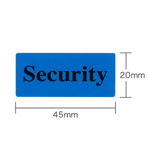 封筒用セキュリティシール（100枚入り） SL-2H-100 サンワサプライ