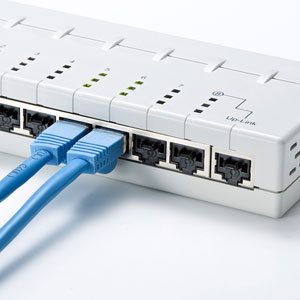 LANポートキャップ（LANポートキャップ・モジュラージャックガード・RJ45・防犯・10個入り・専用工具付き） SL-68N サンワサプライ