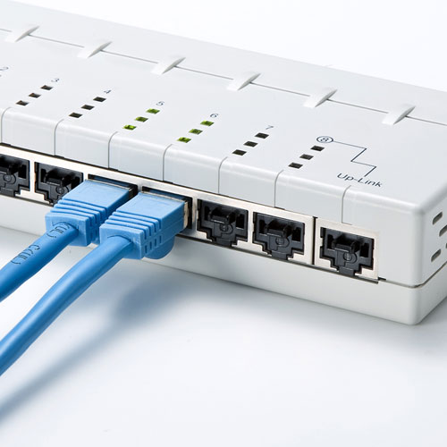 LANポートキャップ（LANポートキャップ・モジュラージャックガード・RJ45・防犯・10個入り・専用工具付き） SL-68N サンワサプライ