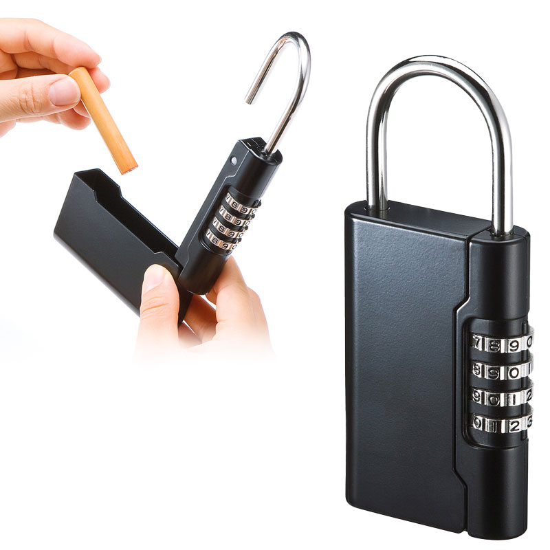 キーボックス（ダイヤル式・セキュリティ・玄関・おすすめ・ブラック） SL-74 サンワサプライ