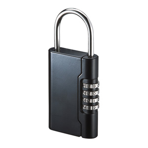 キーボックス（ダイヤル式・セキュリティ・玄関・おすすめ・ブラック） SL-74 サンワサプライ