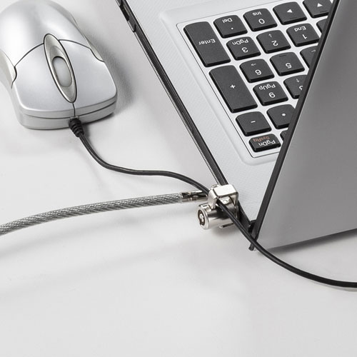 ケーブルロック付きセキュリティワイヤー