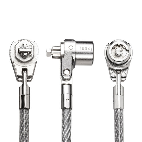 ケーブルロック付きセキュリティワイヤー