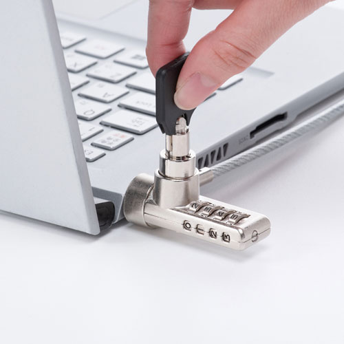 セキュリティワイヤー｜ロック・PC・ケンジントン・ダイヤル錠・シリンダ錠