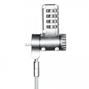 セキュリティワイヤー／3規格対応／ワイヤー2m／ダイヤル錠