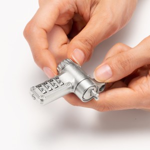 セキュリティワイヤー／3規格対応／ワイヤー2m／ダイヤル錠