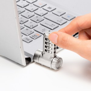 セキュリティワイヤー／3規格対応／ワイヤー2m／ダイヤル錠