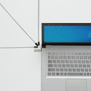 セキュリティワイヤー／標準スロット／ナノセーバー／シリンダ錠／ノートPC盗難防止