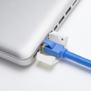 LANケーブルロック（特殊レンチタイプ･抜け止め・トラブル予防・盗難防止）