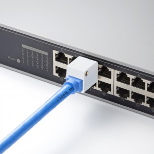 LANケーブルロック（特殊レンチタイプ･抜け止め・トラブル予防・盗難防止）