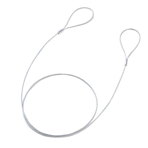 セキュリティワイヤー(セキュリティ用ワイヤーのみ・長さ1.0m・径2.2mm） SLE-11W-1 サンワサプライ