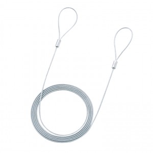 セキュリティワイヤー（セキュリティ用ワイヤーのみ・長さ2.0m・径2.2mm） SLE-11W-2 サンワサプライ