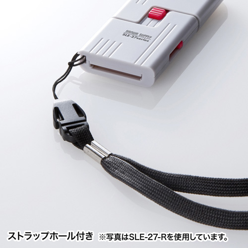 SDカードスロットロック（eセキュリティ・SLE-46S-BL サンワサプライ・ブルー） SLE-27-BL サンワサプライ