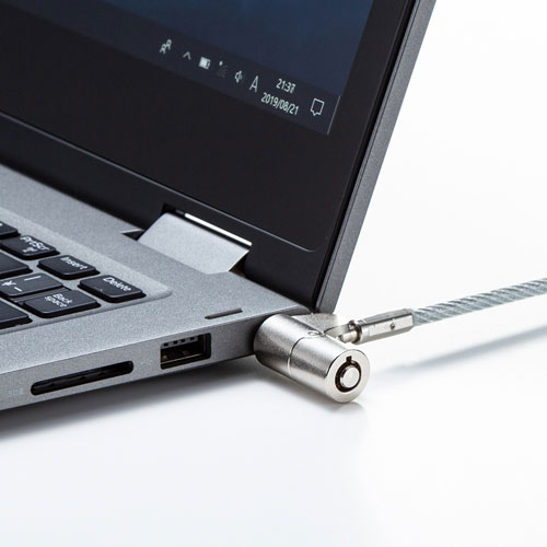 セキュリティワイヤー｜ロック・ナノセーバー・薄型・シリンダ錠・統一キー