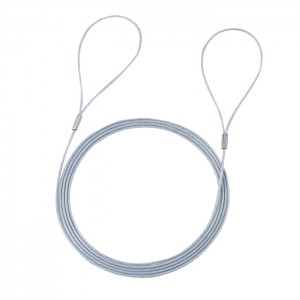 【アウトレット･訳あり・セール】eセキュリティ用のやや細めのワイヤー、eセキュリティワイヤー(長さ1.5m・径1.6mm） SLE-3W-15　サンワサプライ