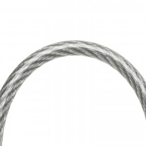 eセキュリティ用のやや細めのワイヤー、eセキュリティワイヤー(長さ1.0m・径1.6mm） SLE-3W サンワサプライ