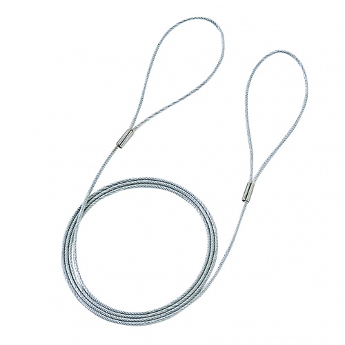 eセキュリティ用のやや細めのワイヤー、eセキュリティワイヤー(長さ1.0m・径1.6mm） SLE-3W サンワサプライ