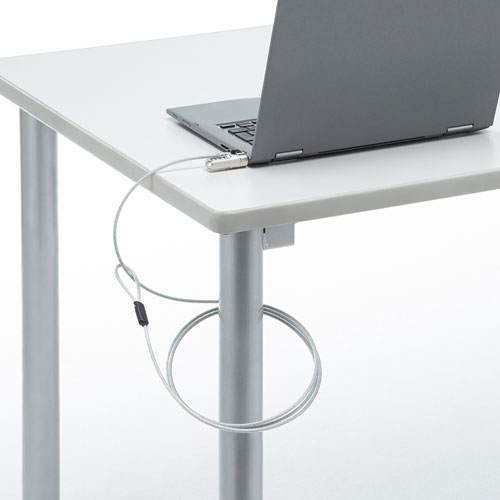 セキュリティワイヤー｜ロック・ナノセーバー・一体型・ダイヤル錠